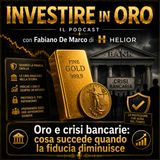 Oro e crisi bancarie: cosa succede quando la fiducia diminuisce