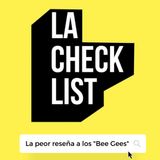 La Checklist #1 - Una Noche con los Bee Gees