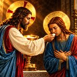 Nosotros los Catolicos Adoramos al Señor Jesus en la Ostia