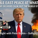 Middle East Peace at What Price? Trump Delivers Calm, But the World Still Burns