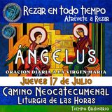 ANGELUS DEL DIA DE HOY JUEVES 17 DE JULIO 2025, 🙏ORACION A NUESTRA MADRE 🌹LA VIRGEN MARIA 🙏.