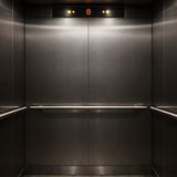 Elbows near metal rail