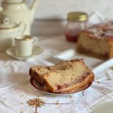 Plumcake variegato con lievito madre