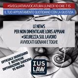 Lunedì, 10 Aprile 2017 #SvegliatiAvvocatura - LIVE