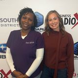 Kris Altiere with Moneypenny and Colleen Campbell with Picaso Nail Lab