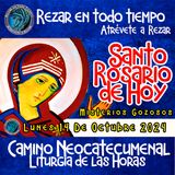 SANTO ROSARIO DE HOY, LUNES 14 DE OCTUBRE DEL 2024 🌹 MISTERIOS GOZOSOS. Rosario a la Virgen María.