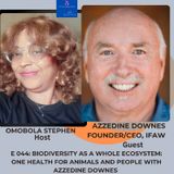 E044: Biodiversity As A Whole Ecosystem: ONE HEALTH For ANIMALS AND PEOPLE WITH Azzedine T. Downes