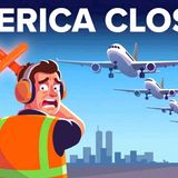 He started his new job at 7_30 AM. By 9_45 AM_ he grounded America
