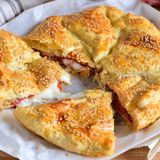 Torta Salata Con Speck e Scamorza