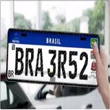 Brasil vai a adotar placas de carros padrão do MERCOSUL