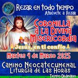 CORONILLA A LA DIVINA MISERICORDIA DE HOY. MARTES 4 DE MARZO 2025. IGLESIA CATOLICA 🙏 REZAR EN TODO TIEMPO.