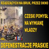 Czeski sposób na wymianę władzy: wyrzucić ją przez okno