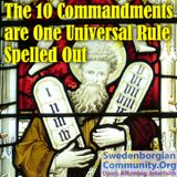 The 10 Commandments are One Universal Rule Spelled Out