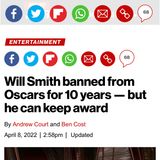I’m done being nice and by the way Will Smith Banned For 10years, now the house _____ can call racism.