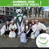A Sanremo 2025 con la mascotte VOXYL
