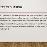 Concept Of Sharing