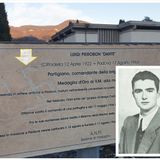 Svastica sulla targa del partigiano Dante. Il Comune: “Offesa alla storia e ai valori della città”