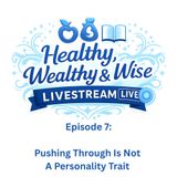 Pushing Through Is Not a Personality Trait