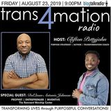 S1 E6: DelQuan Johnson Joins Clifton Pettyjohn on Trans4mation Radio