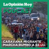 Más de 2,000 migrantes cruzan México rumbo a EE.UU.