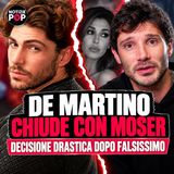 STEFANO DE MARTINO CHIUDE con Ignazio Moser: decisione drastica dopo Falsissimo