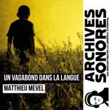 Matthieu Mével - Un vagabond dans la langue