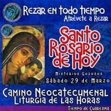 Santo Rosario de hoy SABADO 29 DE MARZO 2025 🌹 MISTERIOS GOZOSOS. Rosario a la Virgen María.