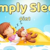 Sleep Meditations for Kids _ SIMPLY SLEEP 4in1 _ Bedtime Sleep Stories for Children