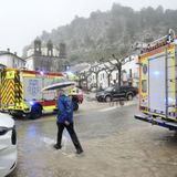 Un geólogo alerta del corrimiento de tierras en Grazalema: "Cualquier pequeña grieta le sirve al agua para salir"