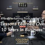 10th Business Anniversary Advice