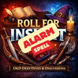 Spell: Alarm (Player's Handbook D&D 5E 2024)