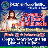 CORONILLA A LA DIVINA MISERICORDIA DE HOY. SABADO 22 DE FEBRERO 2025. IGLESIA CATOLICA 🙏 REZAR EN TODO TIEMPO.                             
