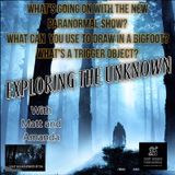What do you use or do to draw in a Bigfoot or a ghost?