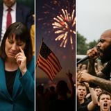 Two-tear Reeves, celebrating America and Broadcasting Hate Speech