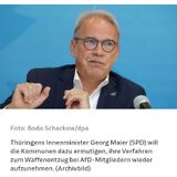 Thüringer AfD-Mitgliedern sollten die Waffen entzogen werden - Ricko's News Channel