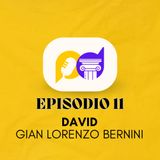"David" di Bernini con Alessandra Tamburi