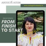 From FINISH to START | Antreprenoarea REPATRIOT Annemarie Hoarau şi turismul românesc | Moderator Mirela Pascu