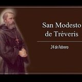 San Modesto de Tréveris, obispo