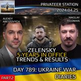 War in Ukraine, Analytics. Day 789 pt2: Zelensky 5 Years in Power, Trends and Results
