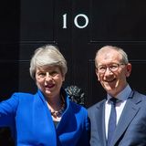 Theresa May leaves Number 10