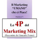 Il Marketing Mix spiegato semplice: le 4 P per il tuo Business - Il Marketing UMANO che ci piace - Podcast n°3