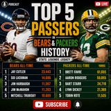 Top 5 Countdown of Chicago Bears vs Green Bay Packers QBs