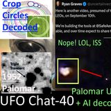 UFO Chat with Paul -40 Palomar Anomalies 1952 final report + Crop Circle Spheres + UAP vids analyzed