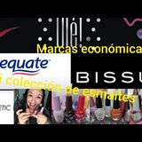 Mis esmaltes marcas económicas #bissu #cosmeticlab #ole #equate🤑