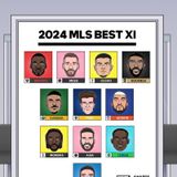 Des oubliés dans le 11 d’exception de la #MLS 2024
