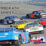 Audiocast LIVE coverage of the 20th Annual #FALLSpectacular400 from Dillon, SC Motor Speedway!! #WeAreCRN #CRNMotorsports