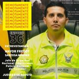 36 - Entrevistamos a Freddy Sarzosa Méndez, Jefe de Delitos Informaticos de la Policia del Ecuador