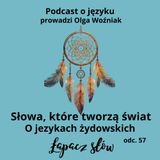 Słowa, które tworzą świat. O językach żydowskich