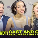 The Testaments Cast Interviews | Chase Infiniti, Lucy Halliday, Ann Down, & More!
