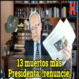Presidenta - ¡renuncie!